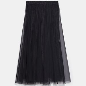 Polka Dot Tulle Skirt